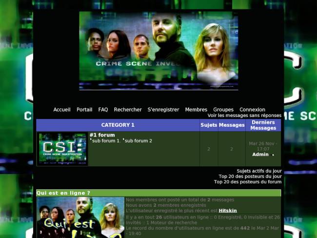 CSI Las Vegas - Les experts