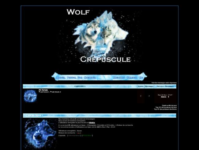 Wolfs Crépuscule