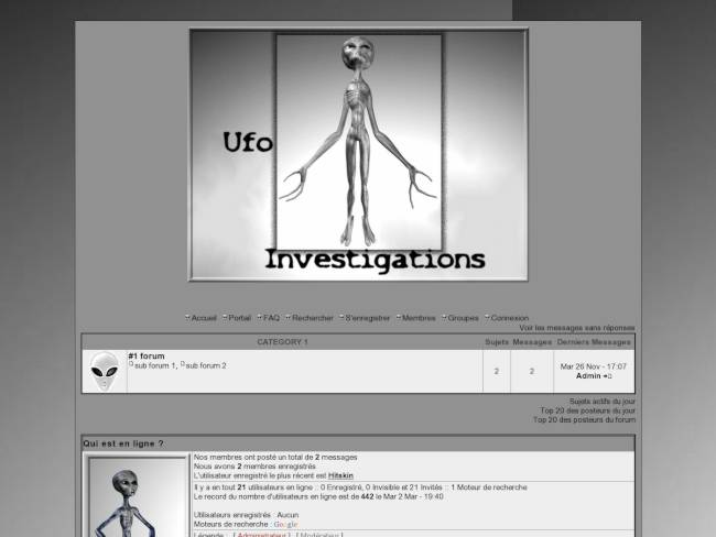 ufo investigations : grey alien