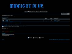 Midnight blue's