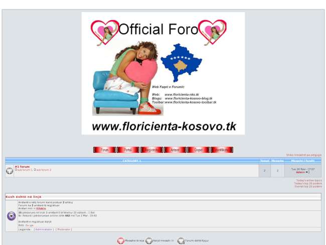 floricienta-kosovo.tk official foro