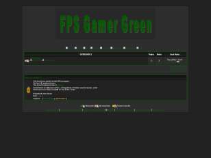 Fps gamer green