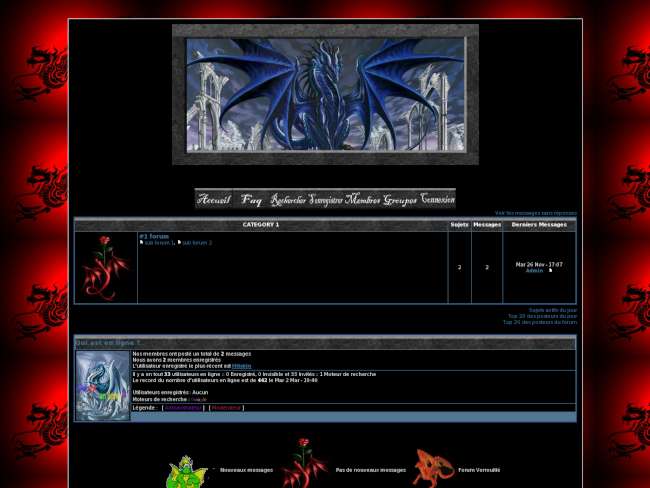 Bienvenue sur Le forum des dragon bleu