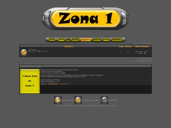 Zona1 "RELOAD V2.0" phpbb2 By FrAnKKo