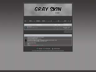 Gray modern skin