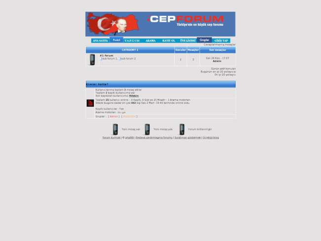 Cep Telefon Sitelerine Göre Tema www.mp3hanesi.forum.st