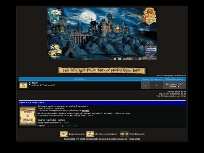 Hogwarts escola online
