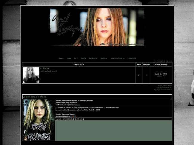 Avril Lavigne Spain