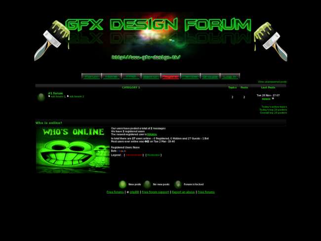 Gfx design theme