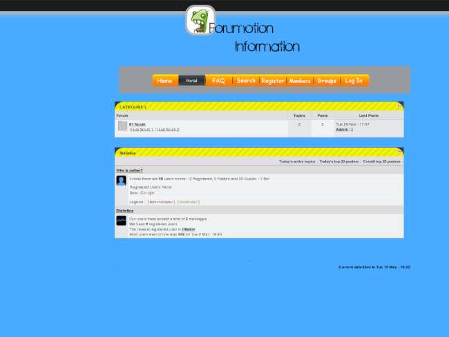 Forumotion Info
