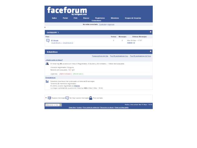Faceforum 1.0