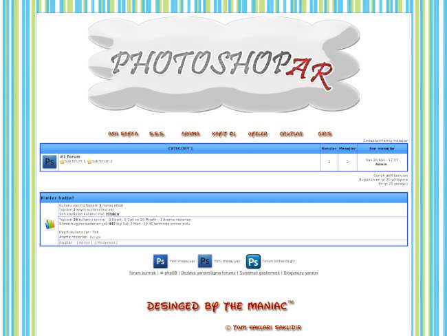 www.photoshopar.yetkinforum.net Yeni Tema