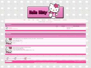 Hello kitty pink (: