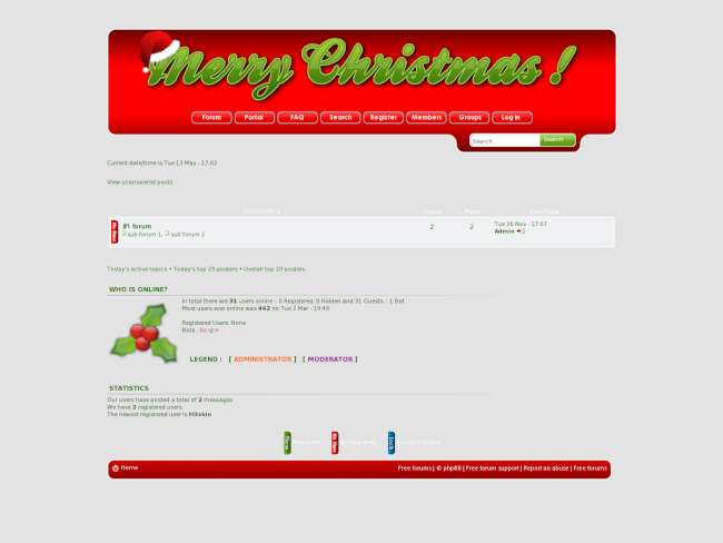 [Christmas]Red And Green Theme