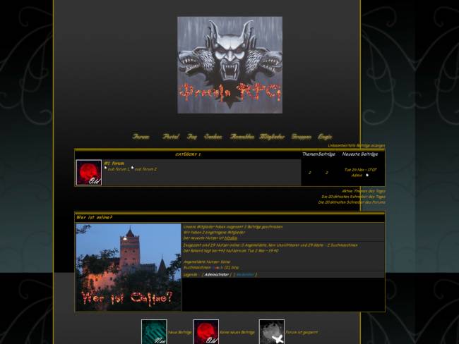 Dracula RPG Forum