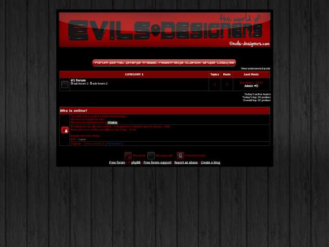 Evils-Designers Theme