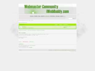 iWebBuddy.com Webmaste...