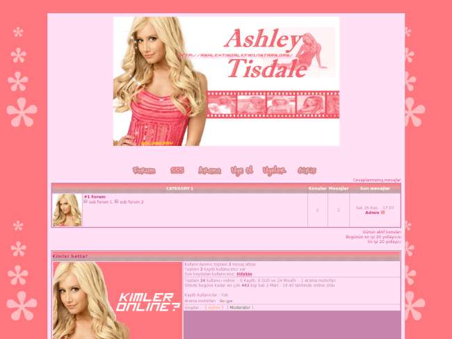 Ashley Tisdale Tema -GOLDBERRY