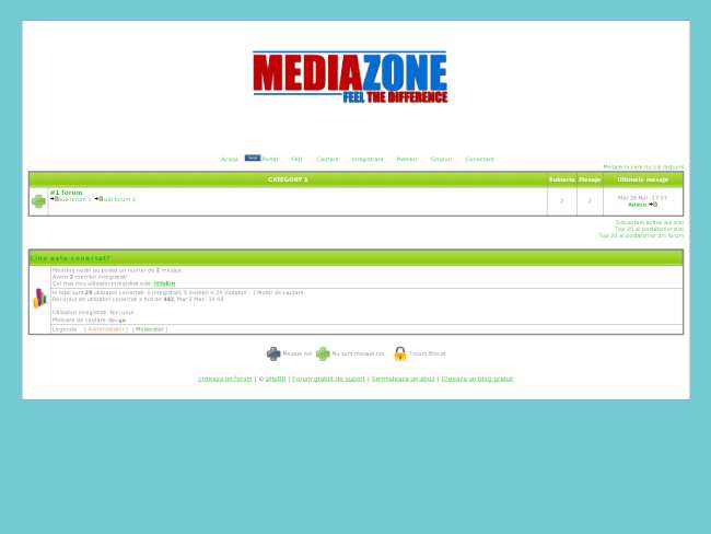 White & Green Theme for Media-Zone