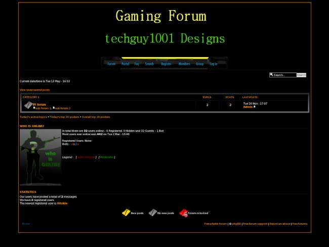 Black Game Forum