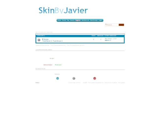 1st. skin by javier!