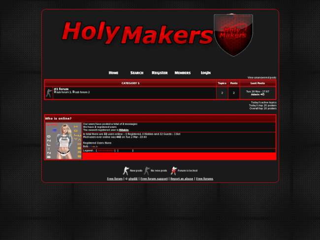 HolyMakers v2 Theme