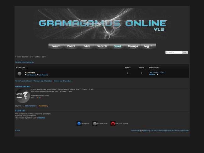 Gramagamus online grey...