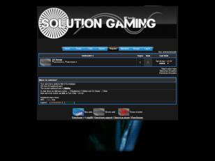 Solution gaming theme