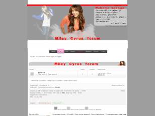 Miley cyrus forum