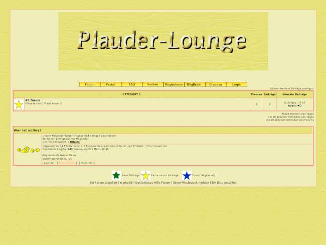 Plauder-lounge