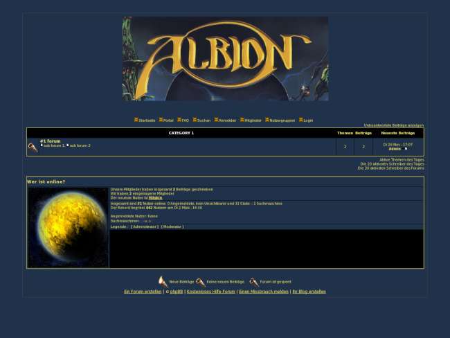 Albion rpg-forum 2.0