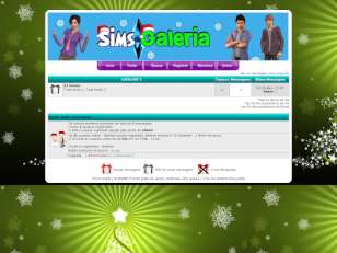 Sims galeria natal por...