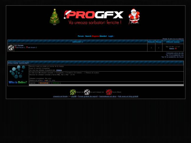 ProGFX - New theme !