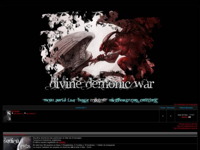 divine demonic war