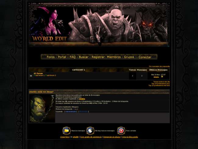 Atardecer Warcraft