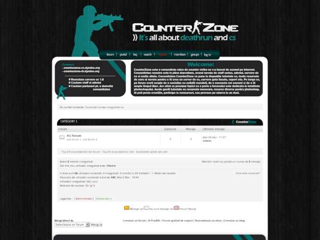 CounterZone Cyan Theme