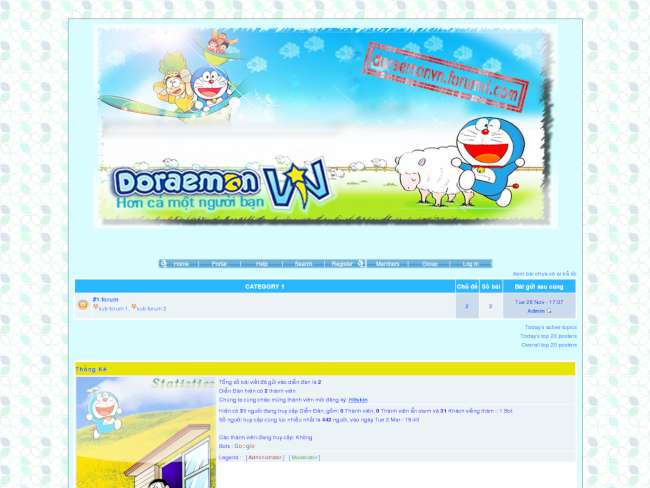 DoraemonVN Manga Forum 1