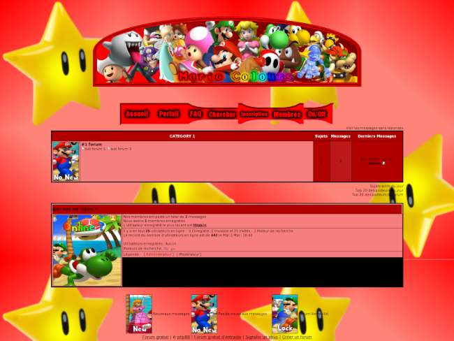 Mario colours thème ro...