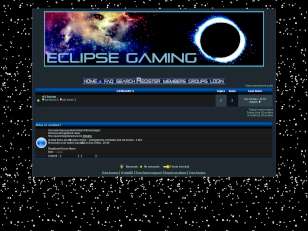 Space eclipse
