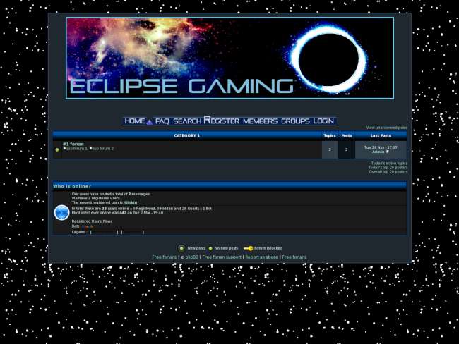 Space eclipse