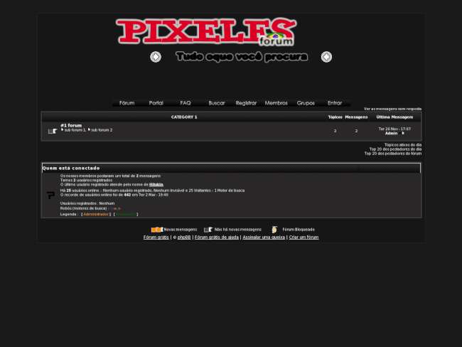 Pixeles forum