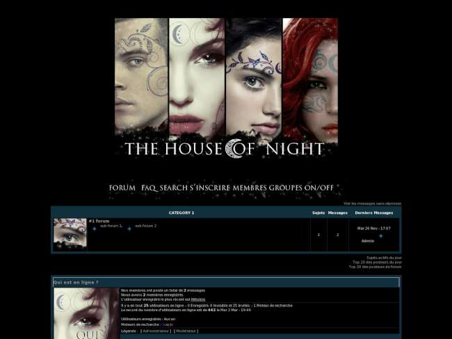 The house of night