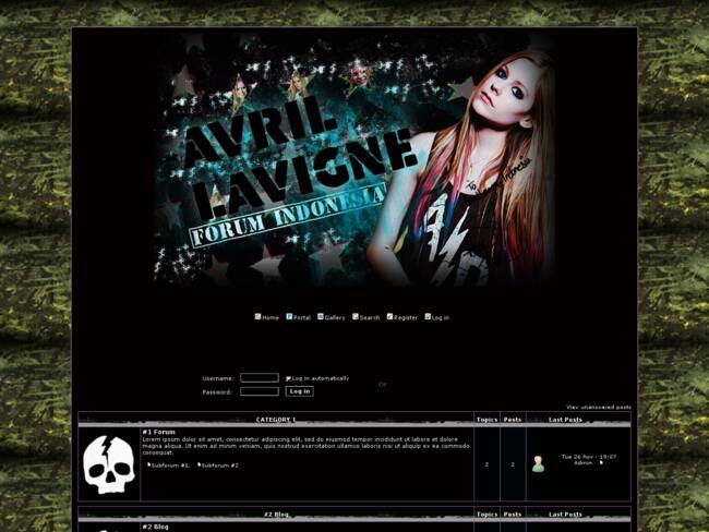 Avril Lavigne Indonesia
