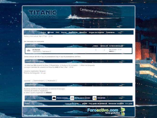 Titanicactivo - the contest