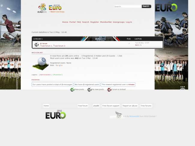 Euro 2012 contest v8