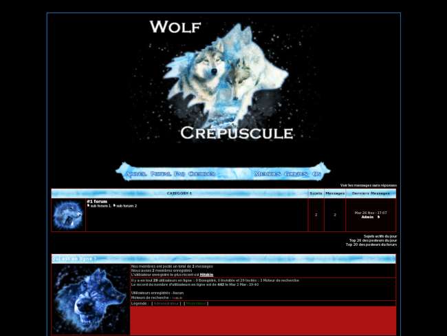 Wolf Crépuscule