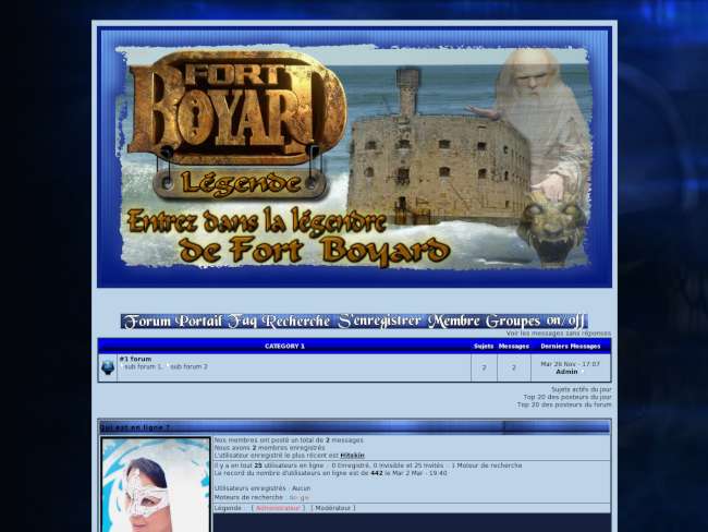 Fort Boyard Légende - Thème 1.0