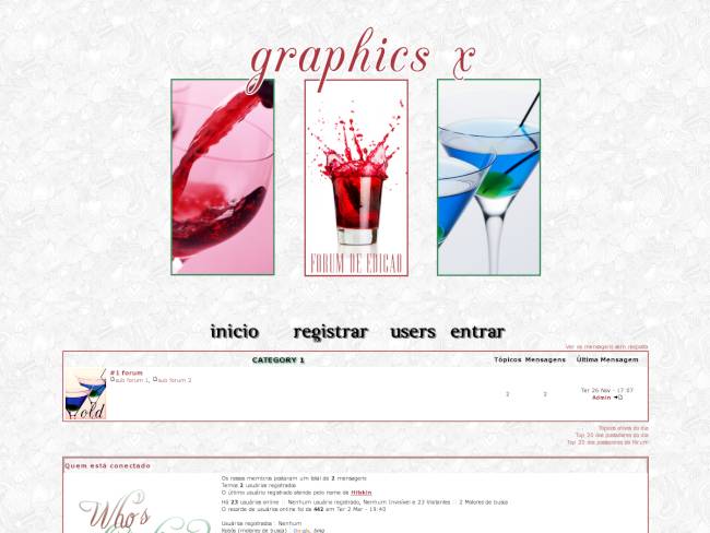 Graphics X - Drinks