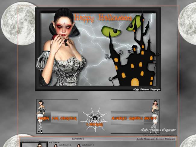 Halloween 2012 by lyly création copyright