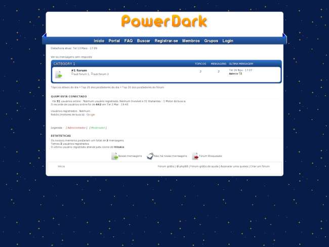 Power dark forum 2012 oficial